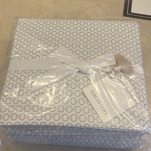 Serena and lily classic ring sheeting, King size